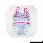 Swan Pattern Beach Wear Children's Girls Split Bikini A B07QHR1B4P